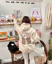 Latte Love Language Embroidered Hoodie