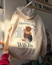 Brew Bear Embroidered Hoodie