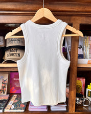 Roses Waffle Knit Tank Top