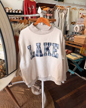 Mountain + Lake Reversible Mockneck Sweatshirt