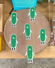 Pickle Person Sticker