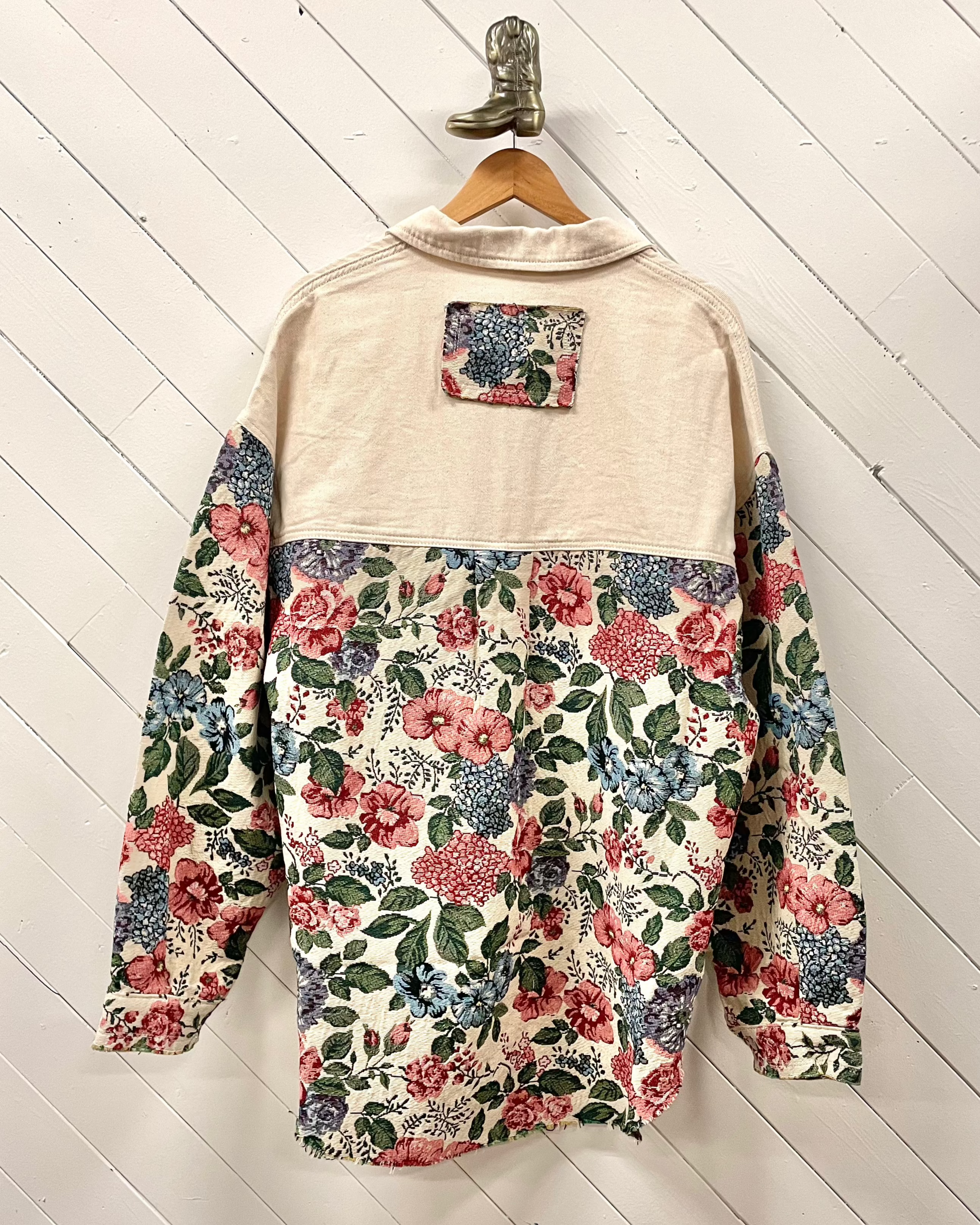 Oversized Floral Shacket