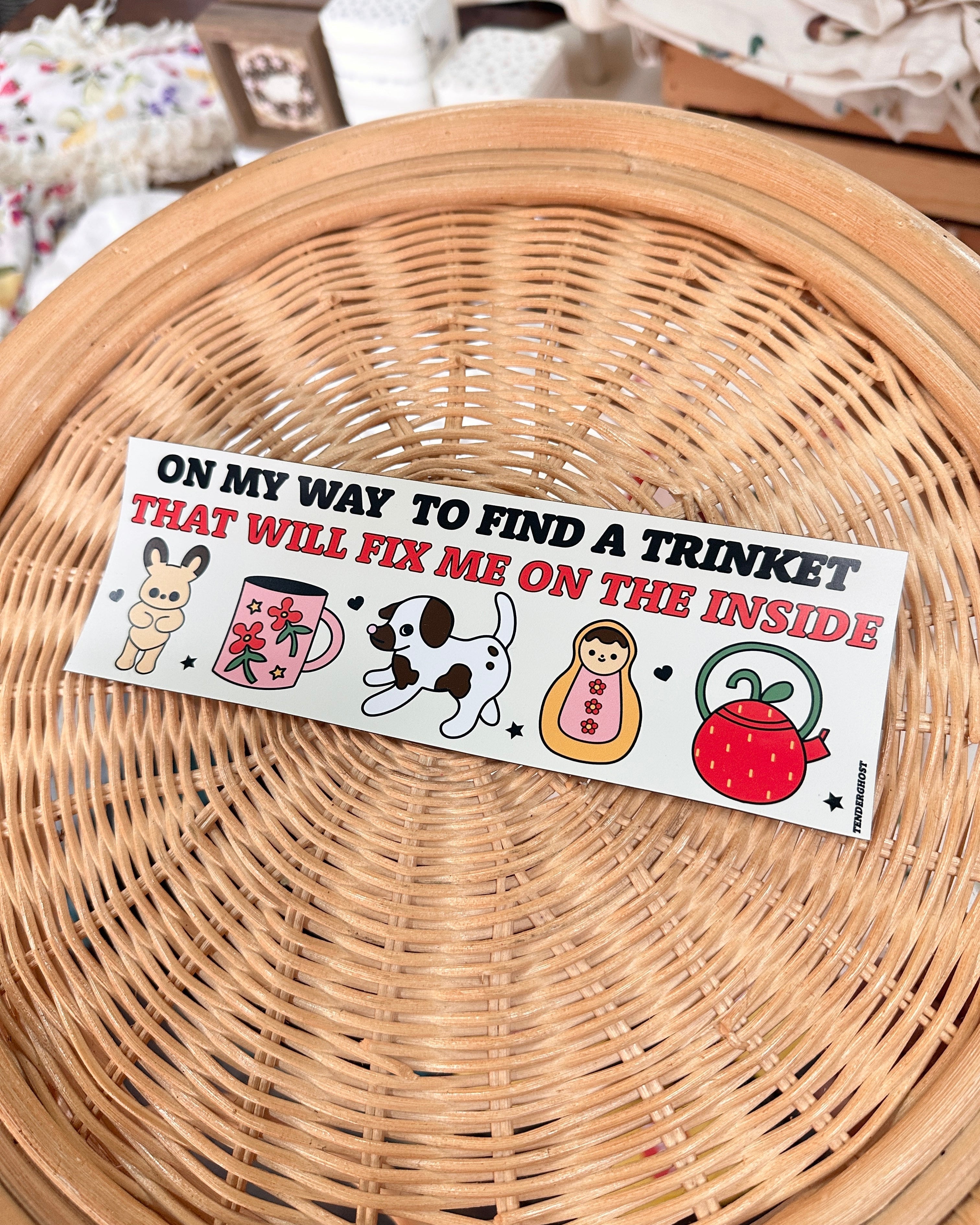 Trinkets Bumper Magnet