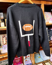 Football Knit Cardigan