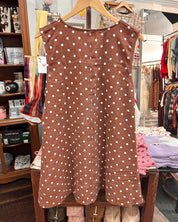 Brown Polka Dot Dress