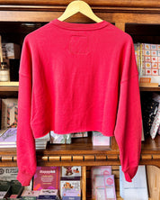 Buckeyes Embroidered Icons Cropped Sweatshirt