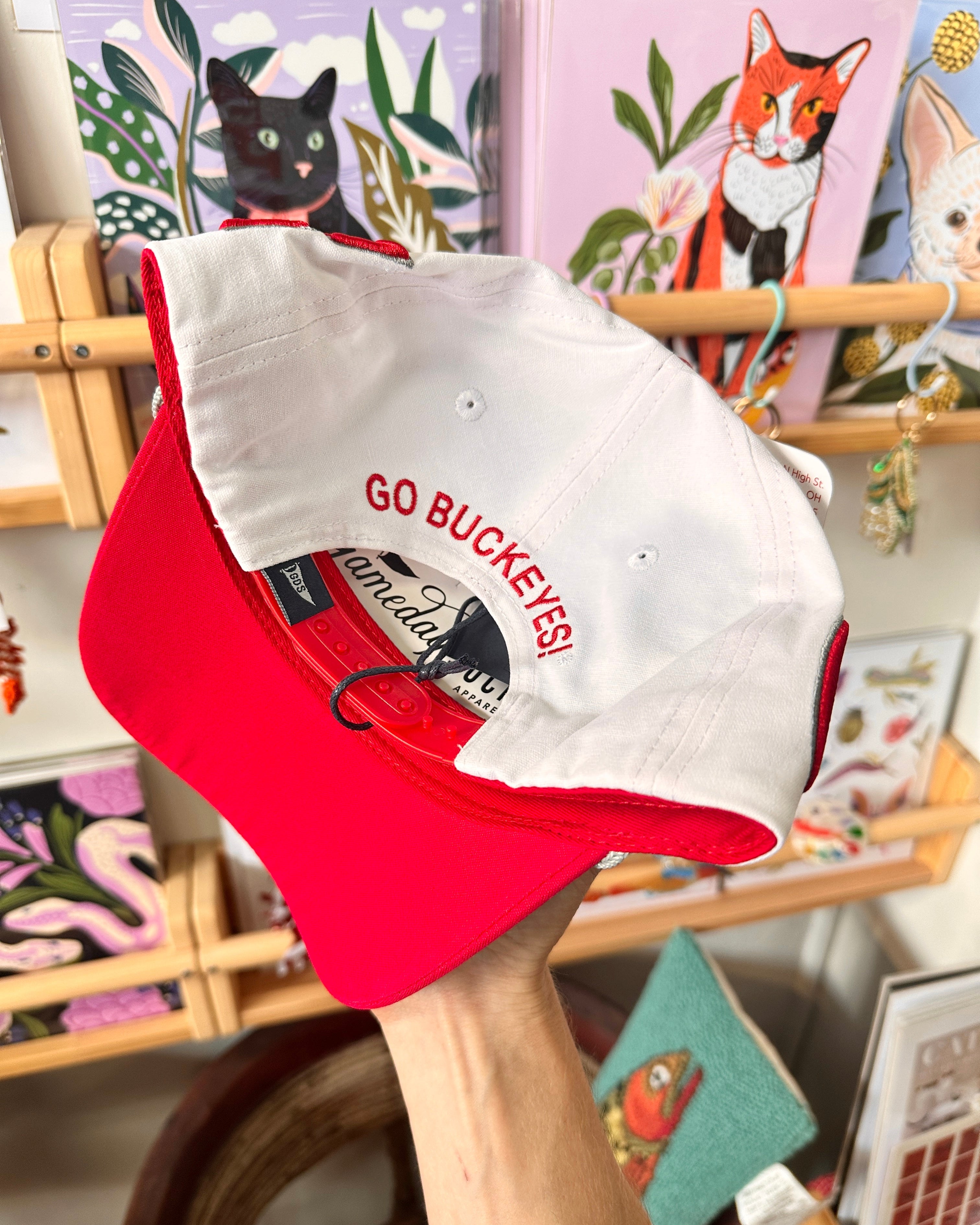 Ohio State Red/White Hat