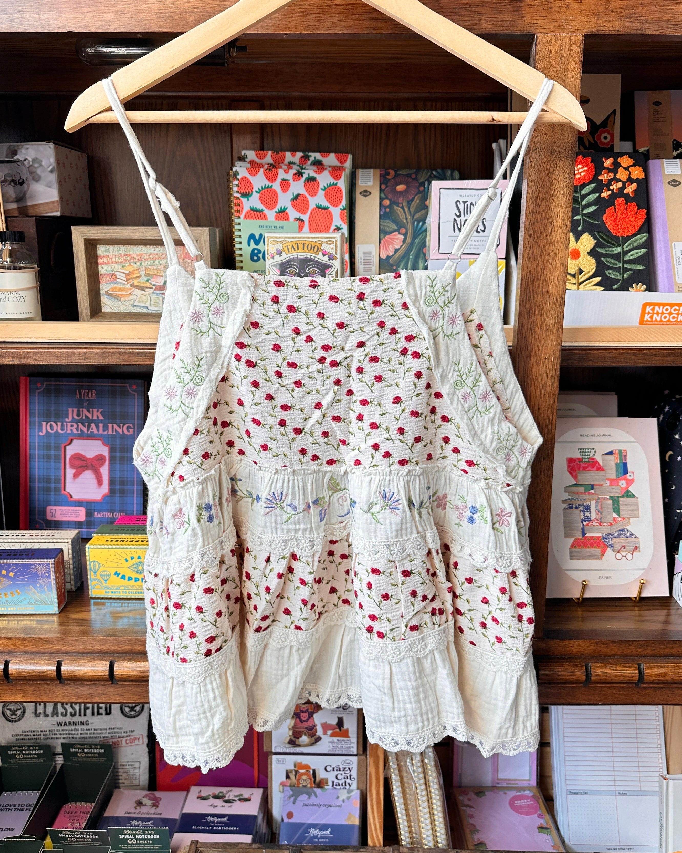 Floral Patchwork Flowy Top