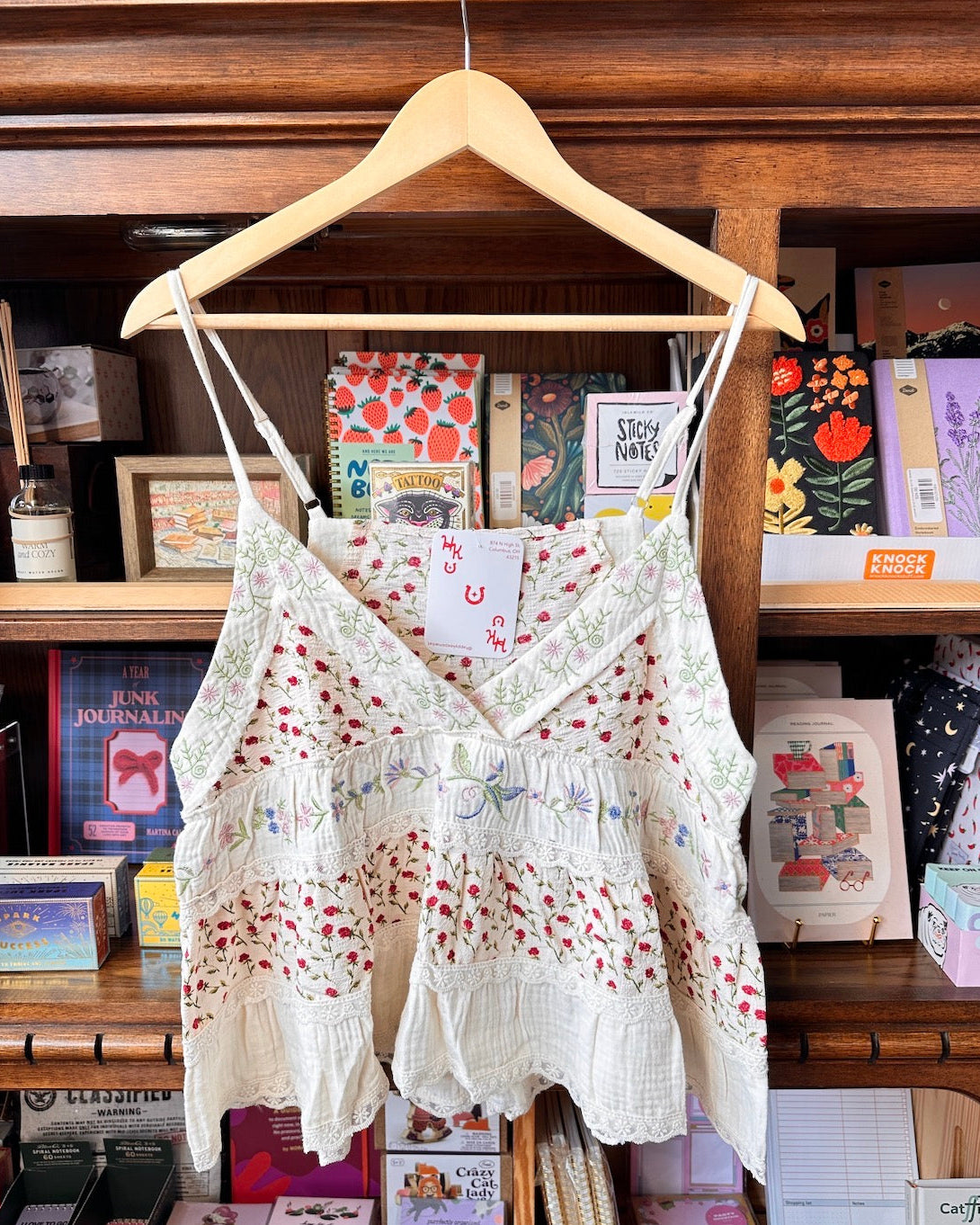 Floral Patchwork Flowy Top