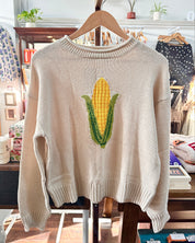Corn Knit Sweater