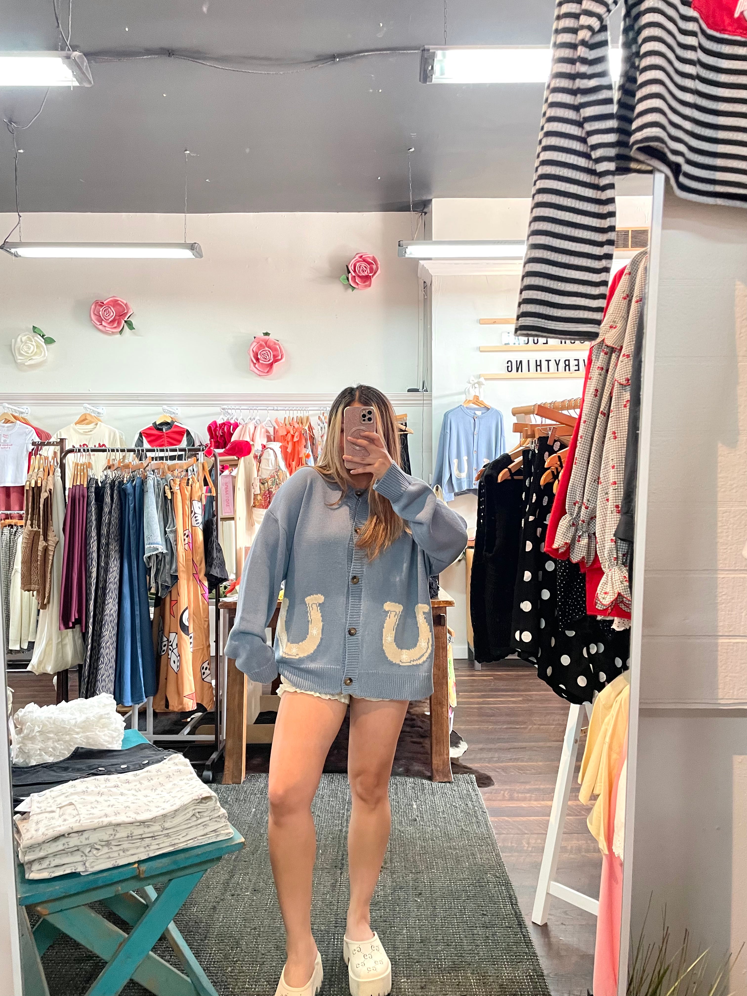 Horseshoe Knit Cardigan