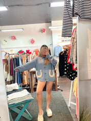 Horseshoe Knit Cardigan