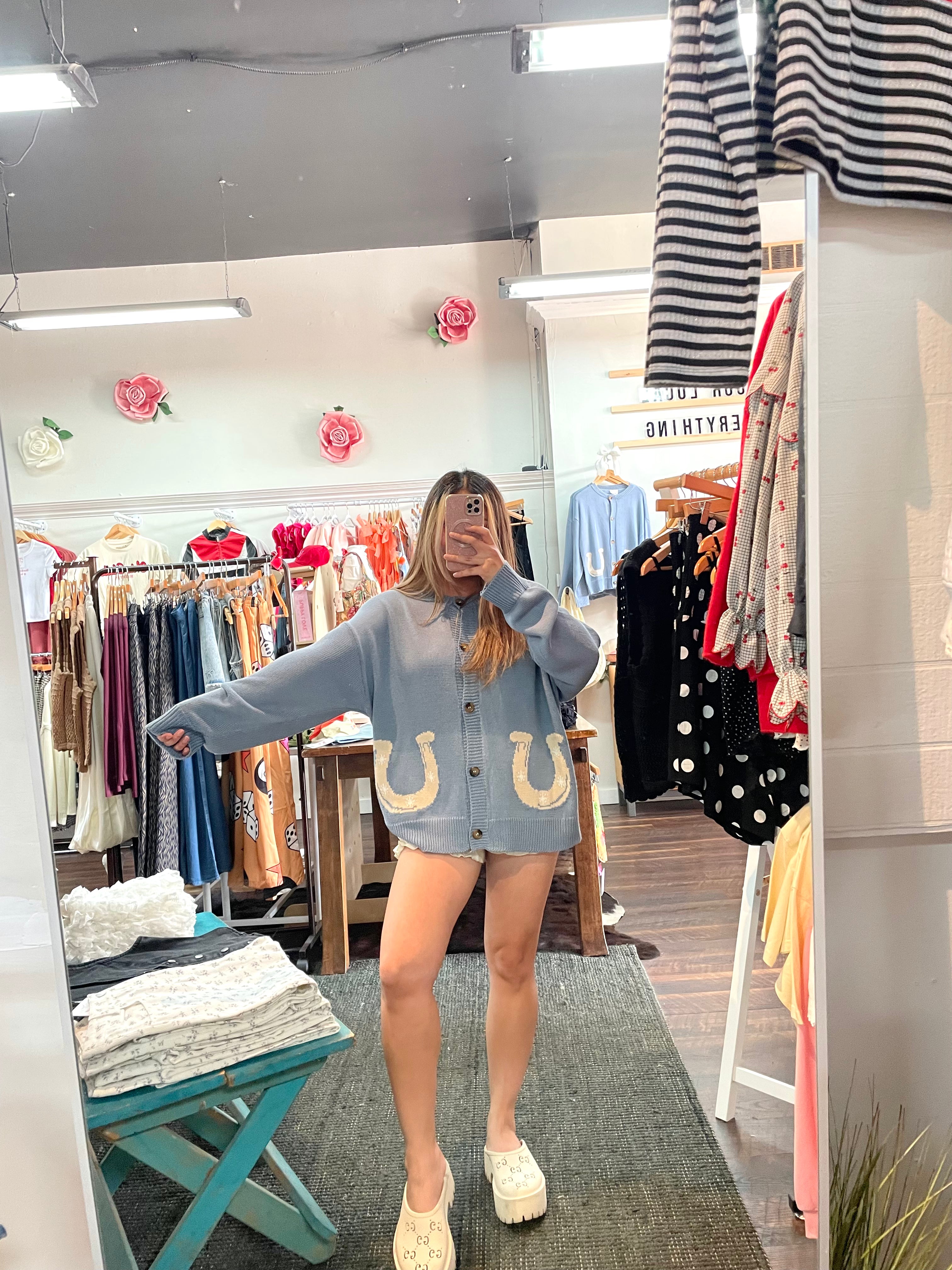 Horseshoe Knit Cardigan