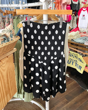Polka Dot Smocked Romper