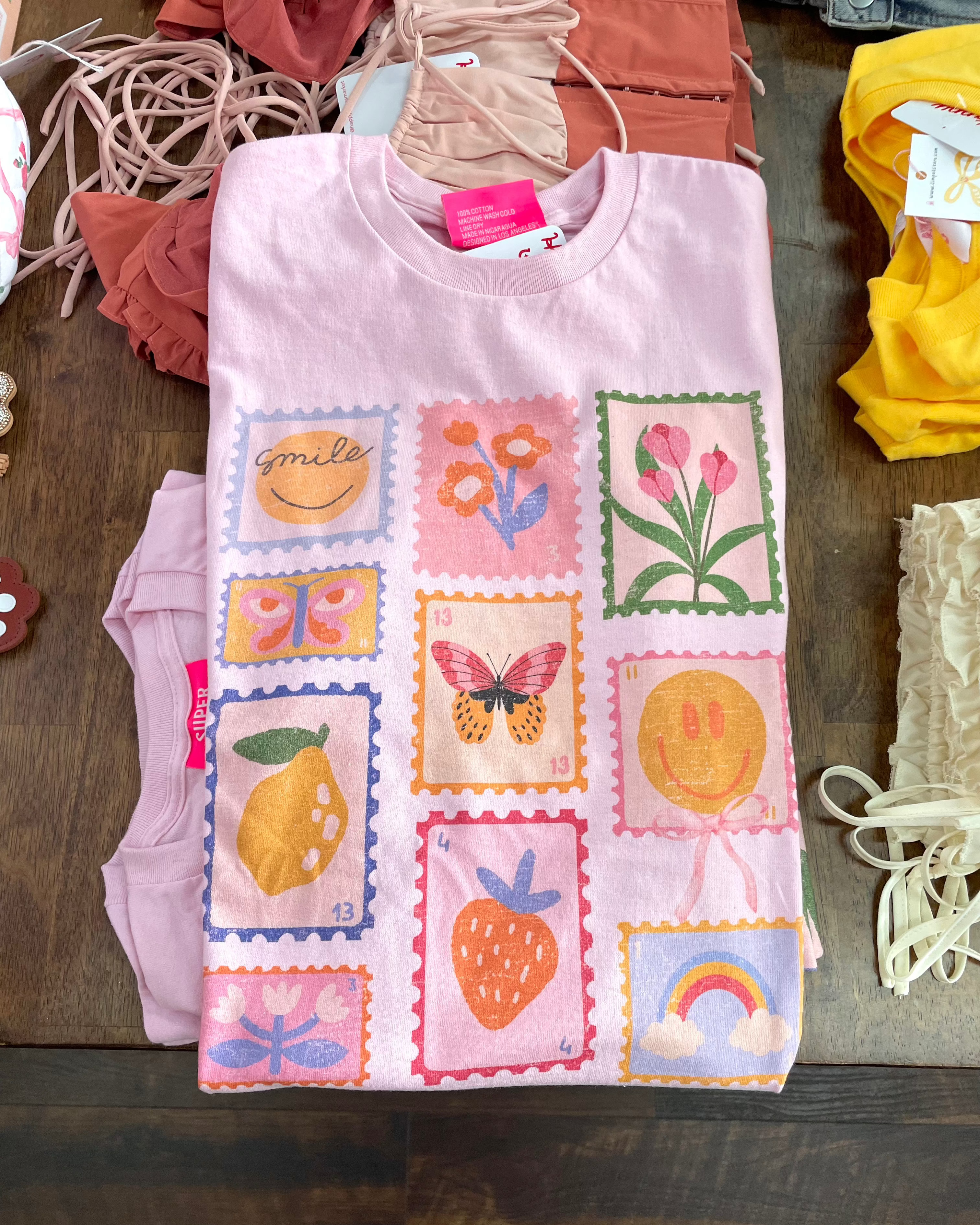 Happy Stamps Graphic Tee