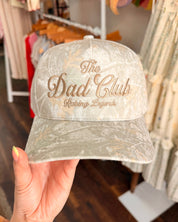 The Dad Club Camo Hat