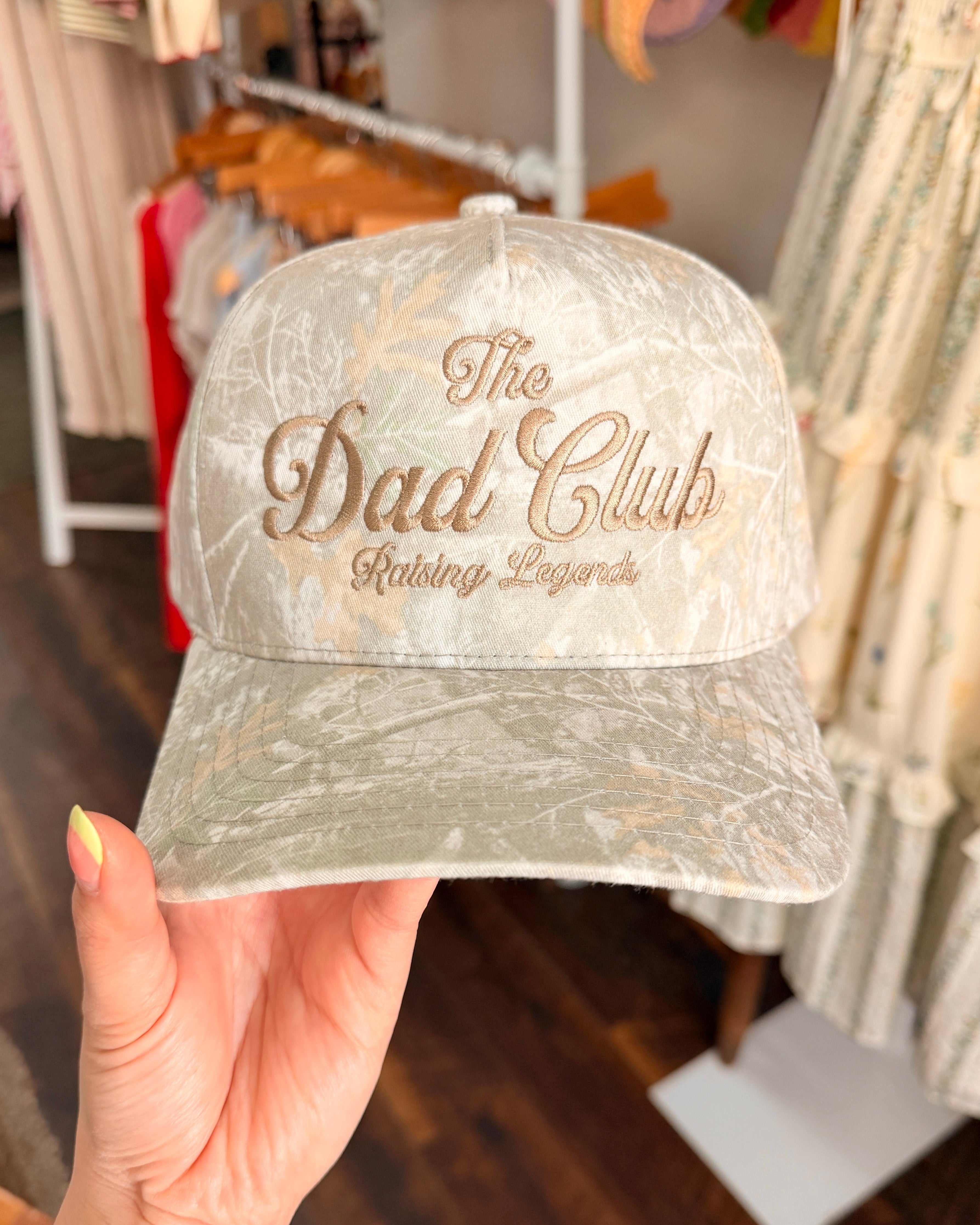 The Dad Club Camo Hat