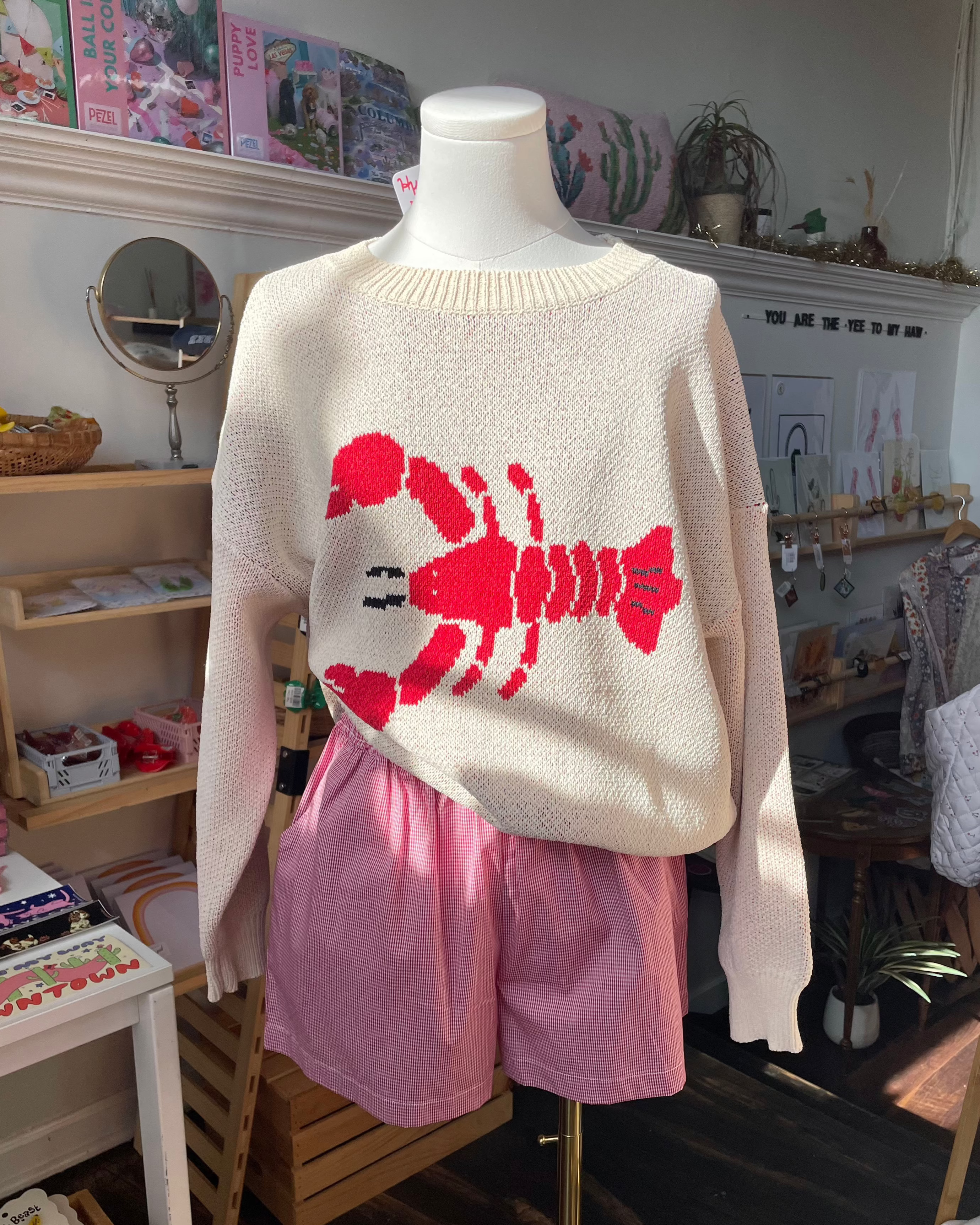 Lobster Knit Sweater
