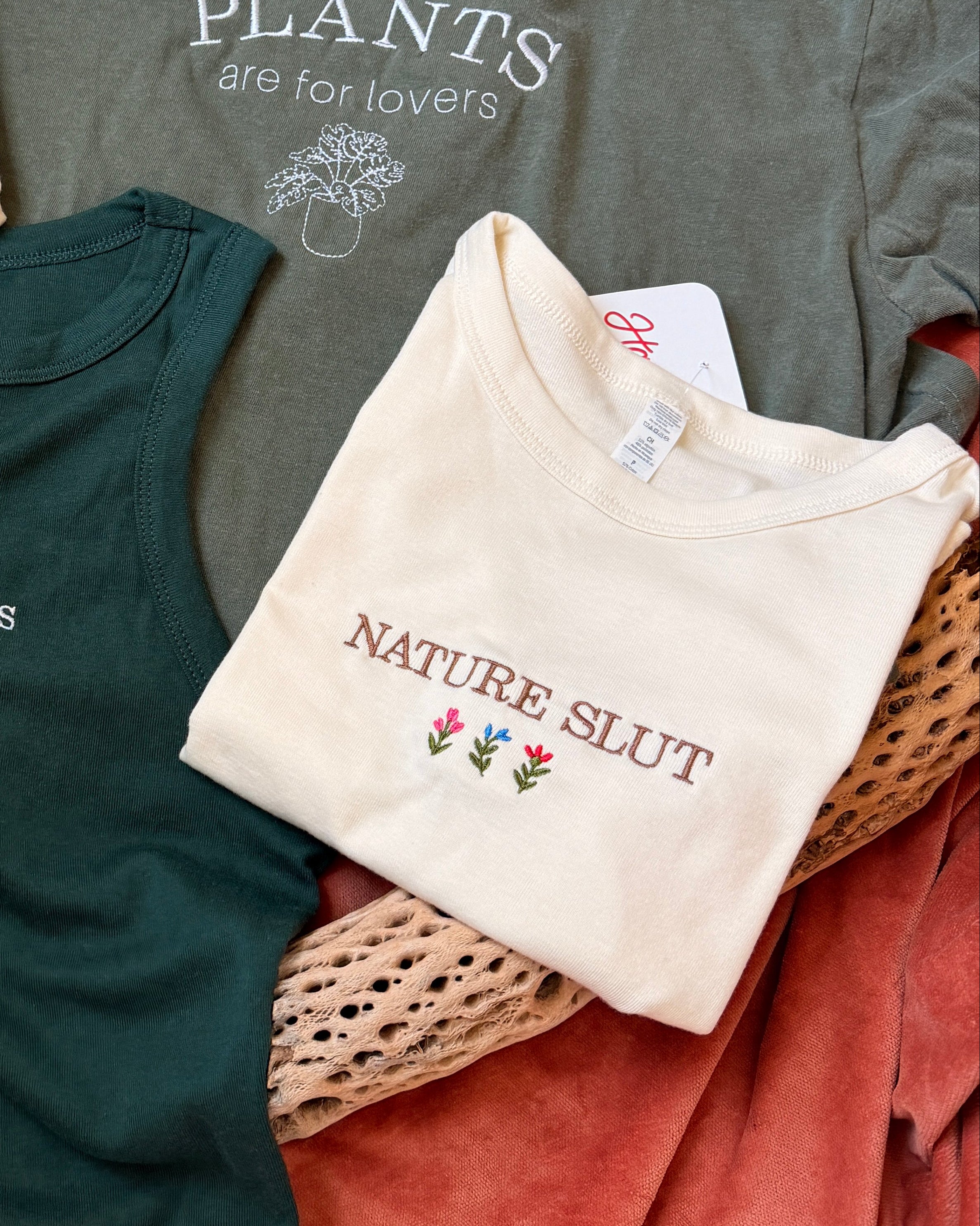 Nature Slut Women's Baby Fit Cropped Tee [SHIPS IN 1-2 WEEKS]