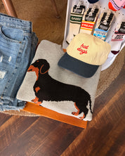 Dachshund Weiner Dog Knit Sweater