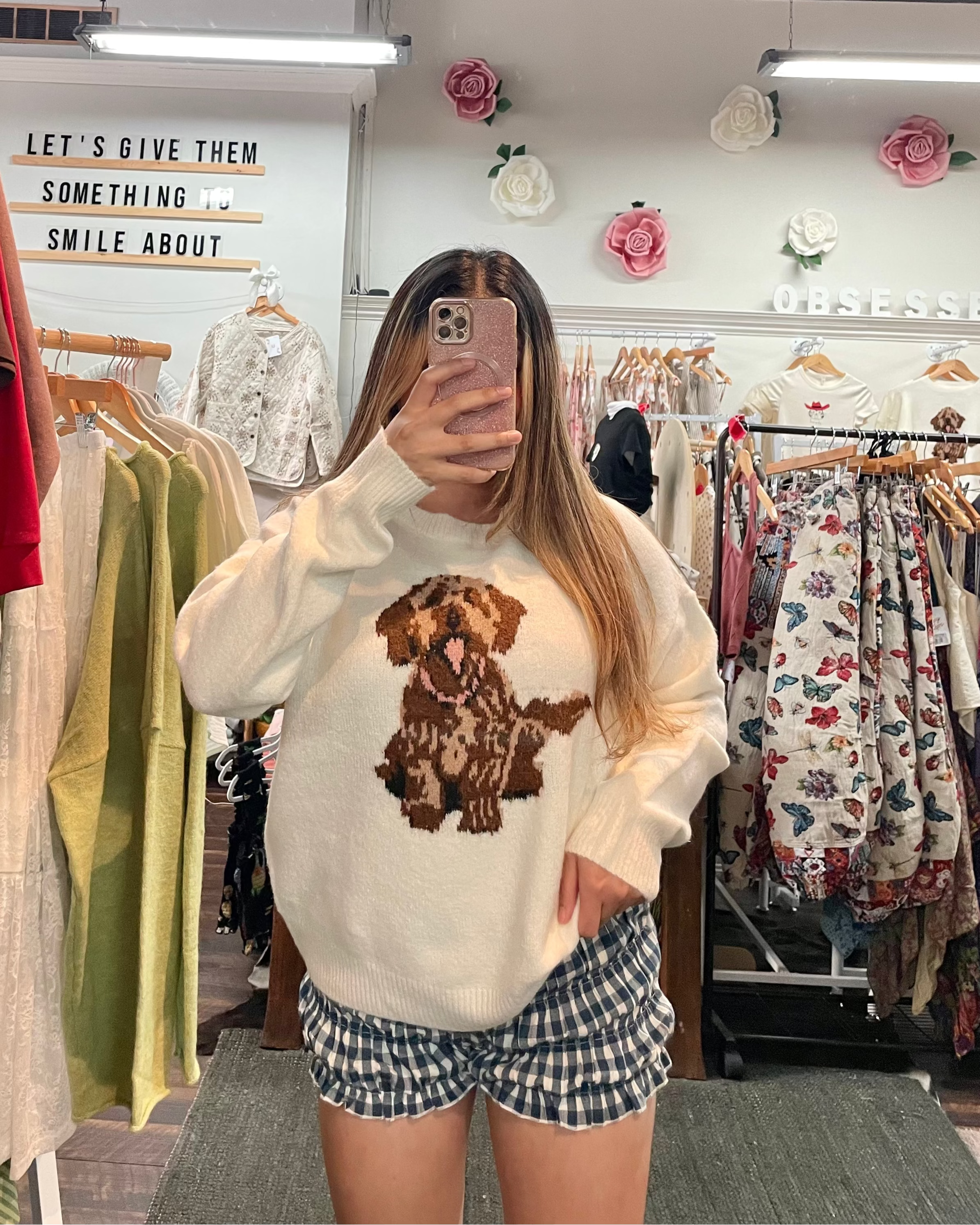 Golden Doodle Knit Sweater