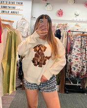 Golden Doodle Knit Sweater