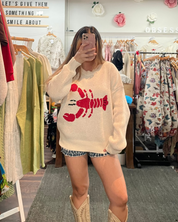 Lobster Knit Sweater