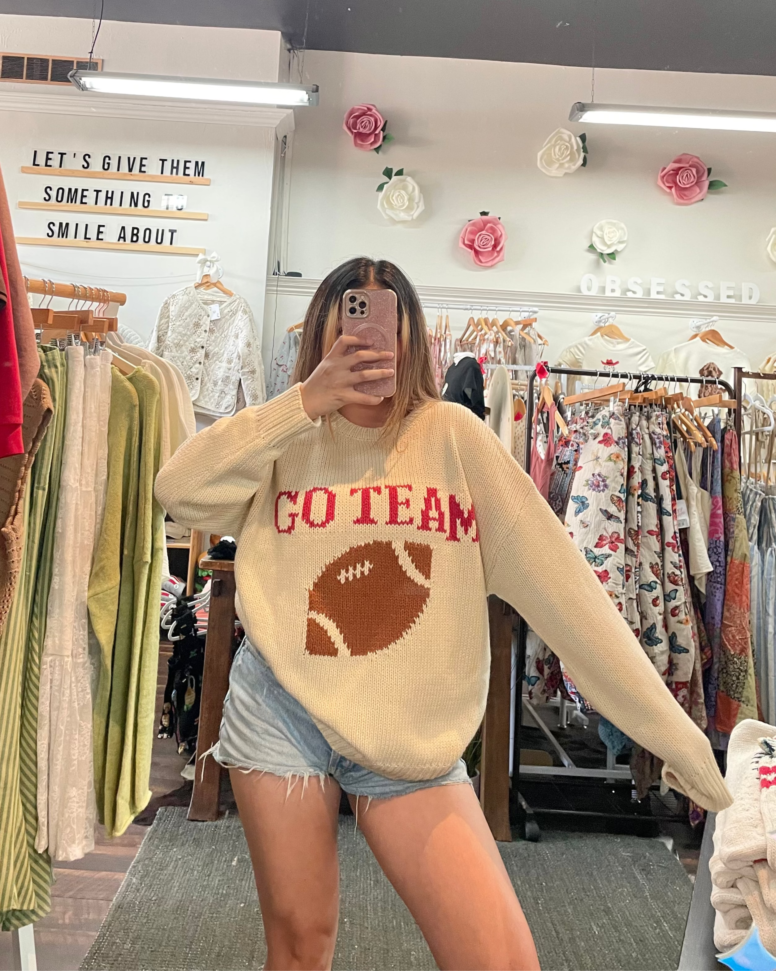 Go Team Knit Sweater