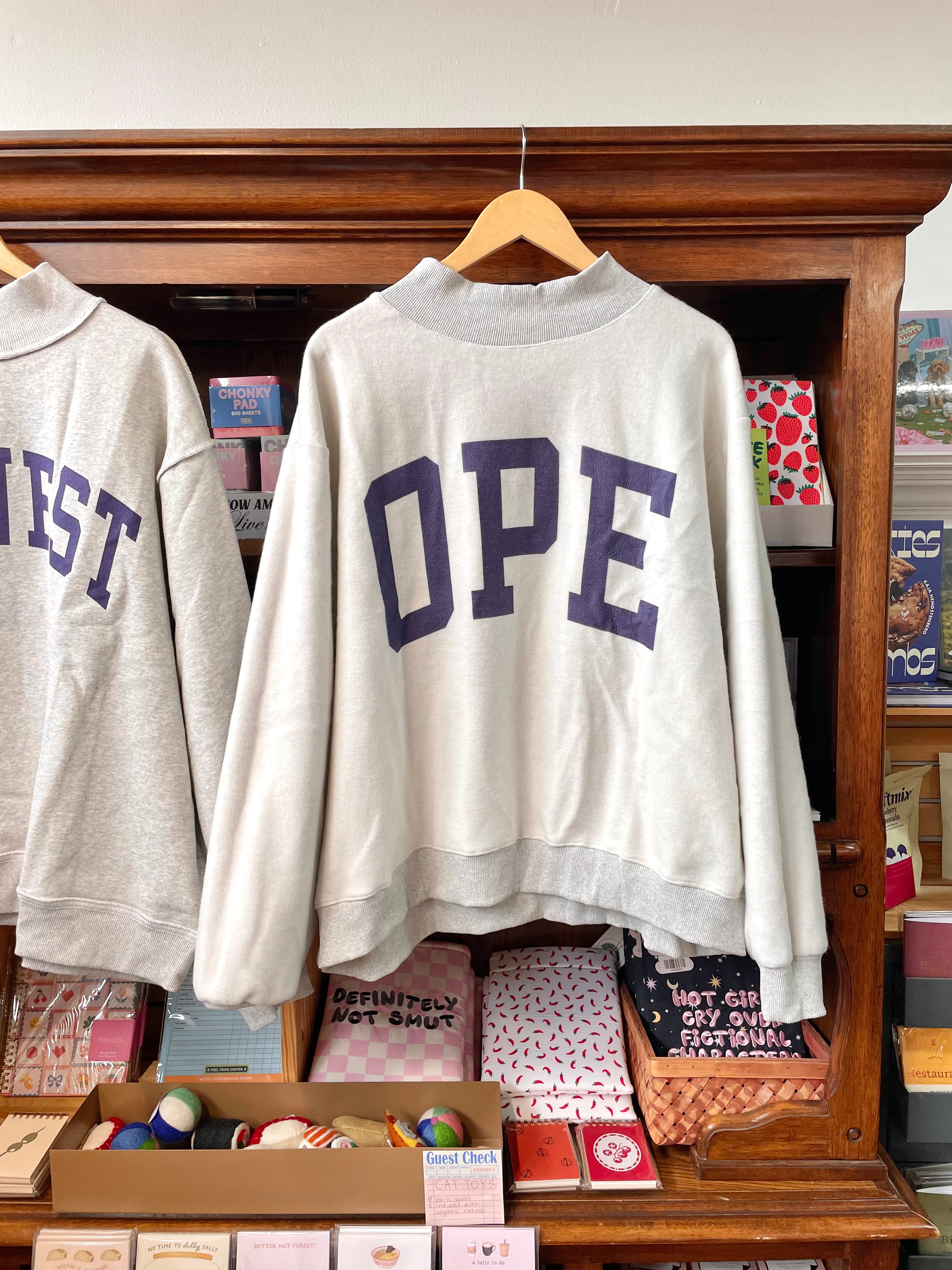 Reversible Design MIDWEST & OPE Mockneck Sweatshirt
