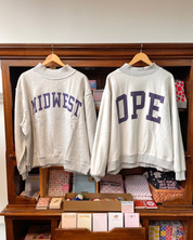 Reversible Design MIDWEST & OPE Mockneck Sweatshirt