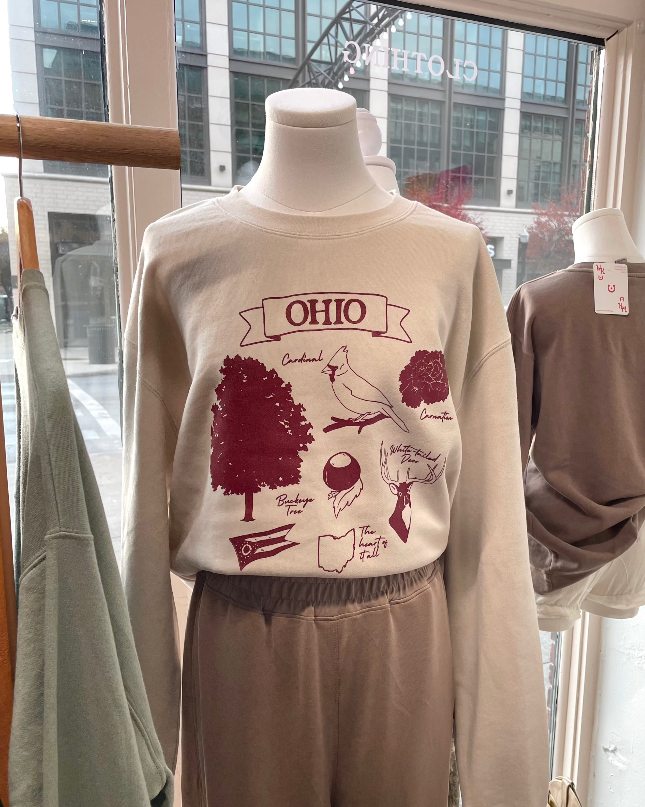 Ohio Symbols Sweatshirt