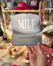 MILF (Man I Love Football) Hat - Gray