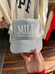 MILF (Man I Love Football) Hat - Gray