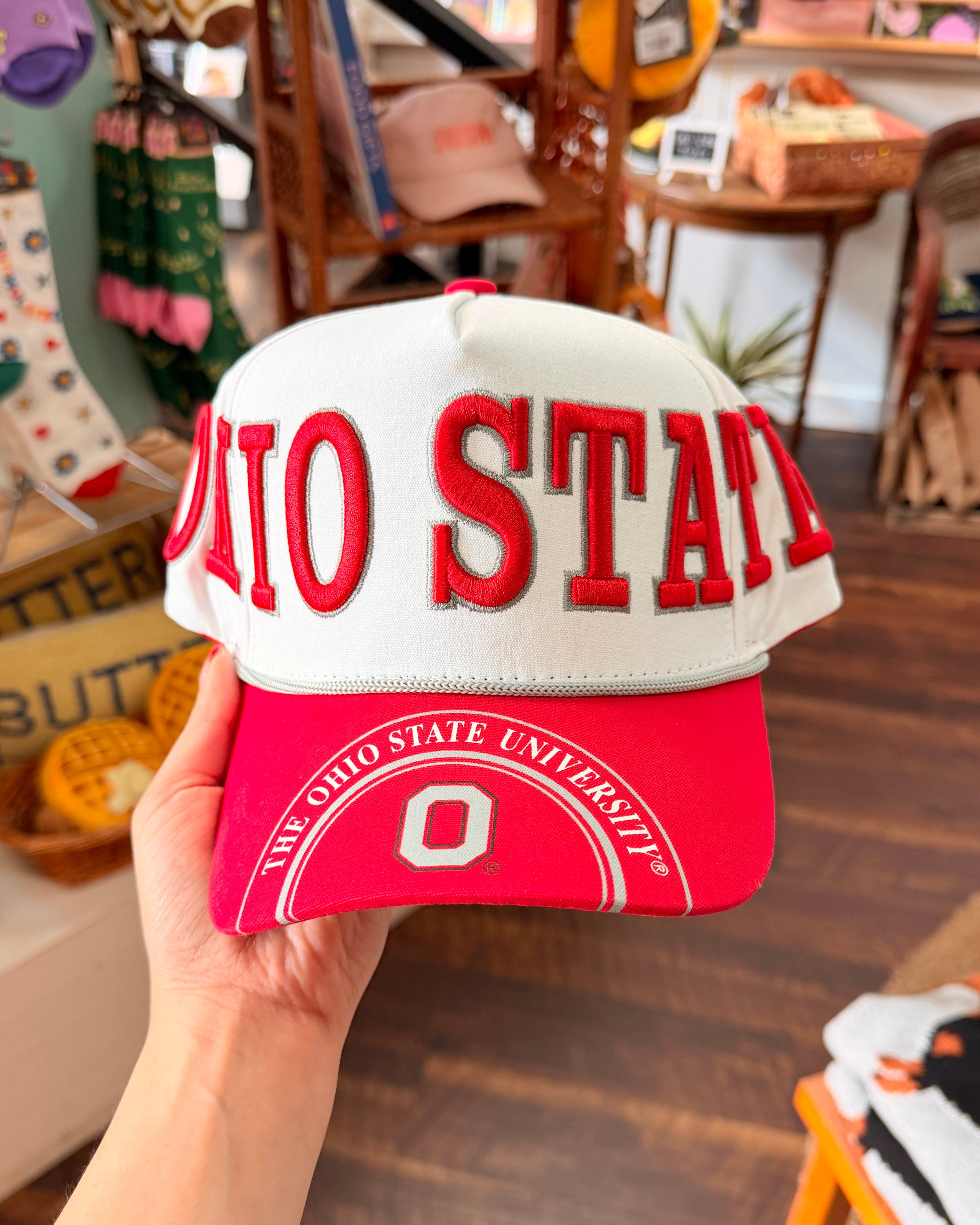 Ohio State Red/White Hat