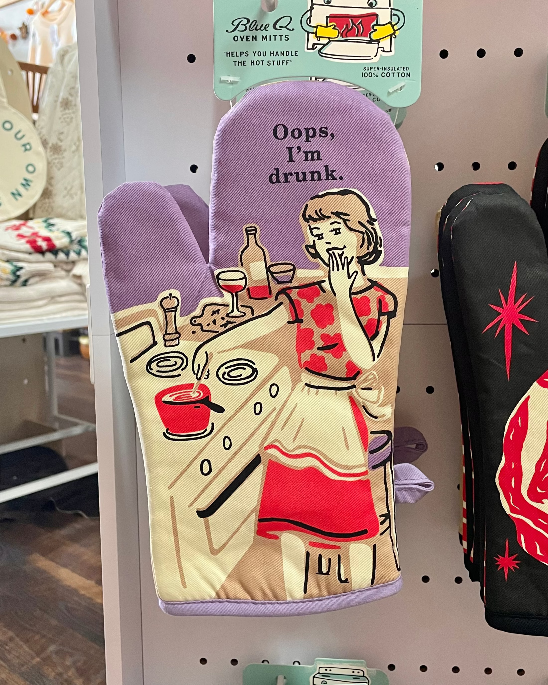 Oops, I'm Drunk Oven Mitt