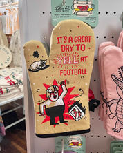 Yell At Football Oven MItt