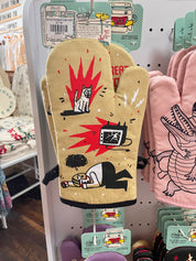 Yell At Football Oven MItt