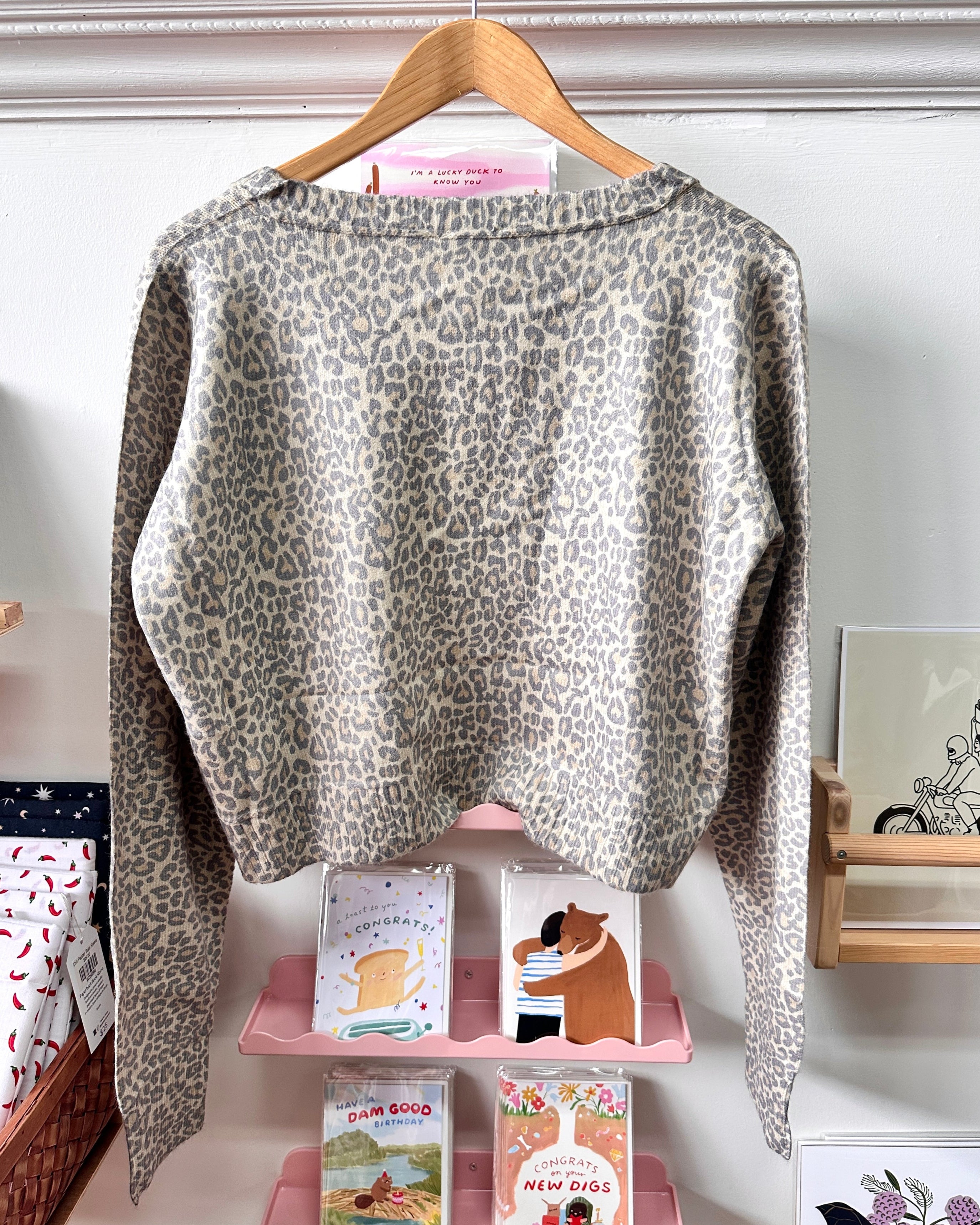 Leopard Cardigan