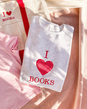 I Love Books Sweatshirt