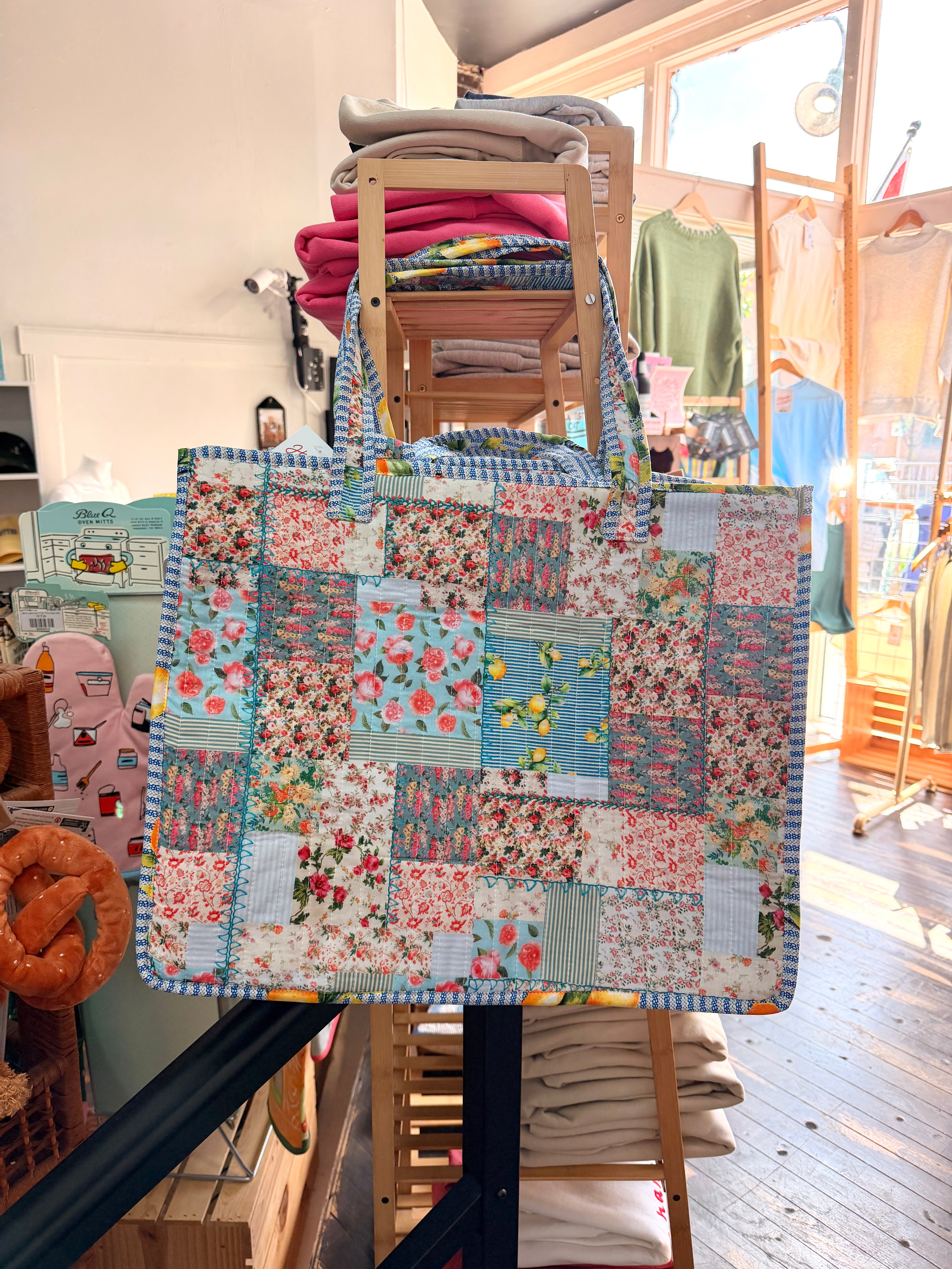 Patchwork Quilt Large Bag