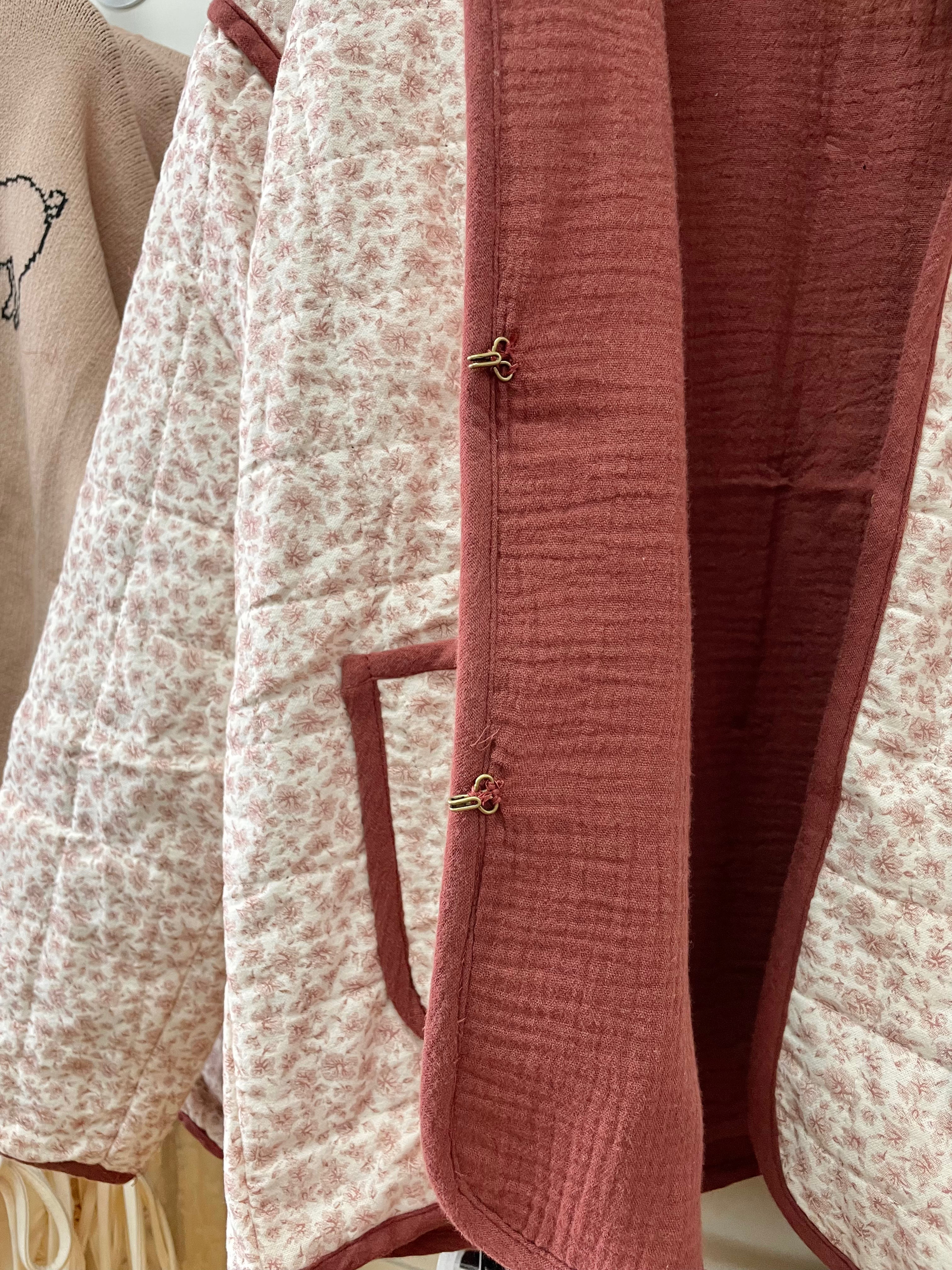 Cotton Floral Quilted Jacket