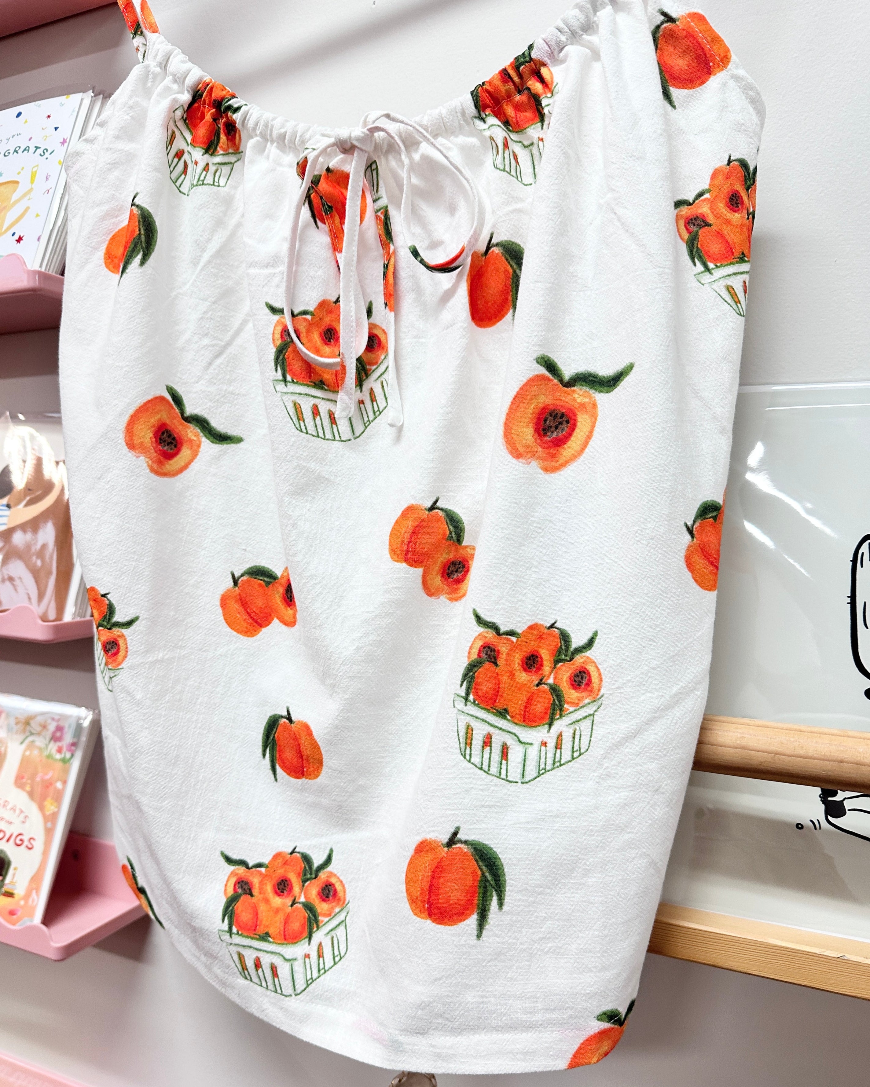 Peachy Flowy Top