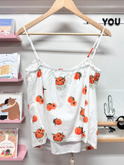 Peachy Flowy Top
