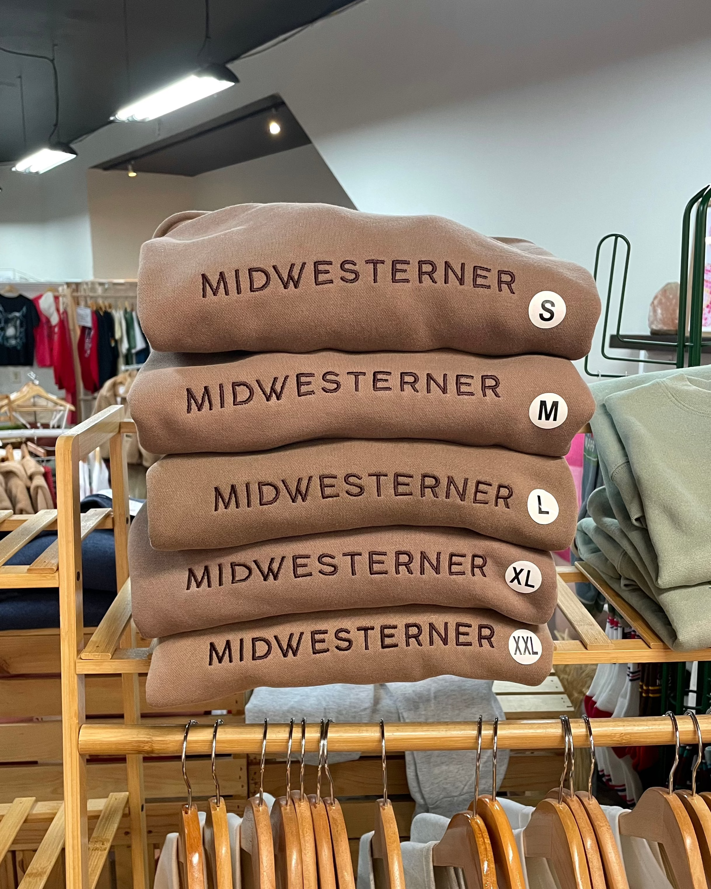 Midwesterner Sweatshirt - Pigment Clay