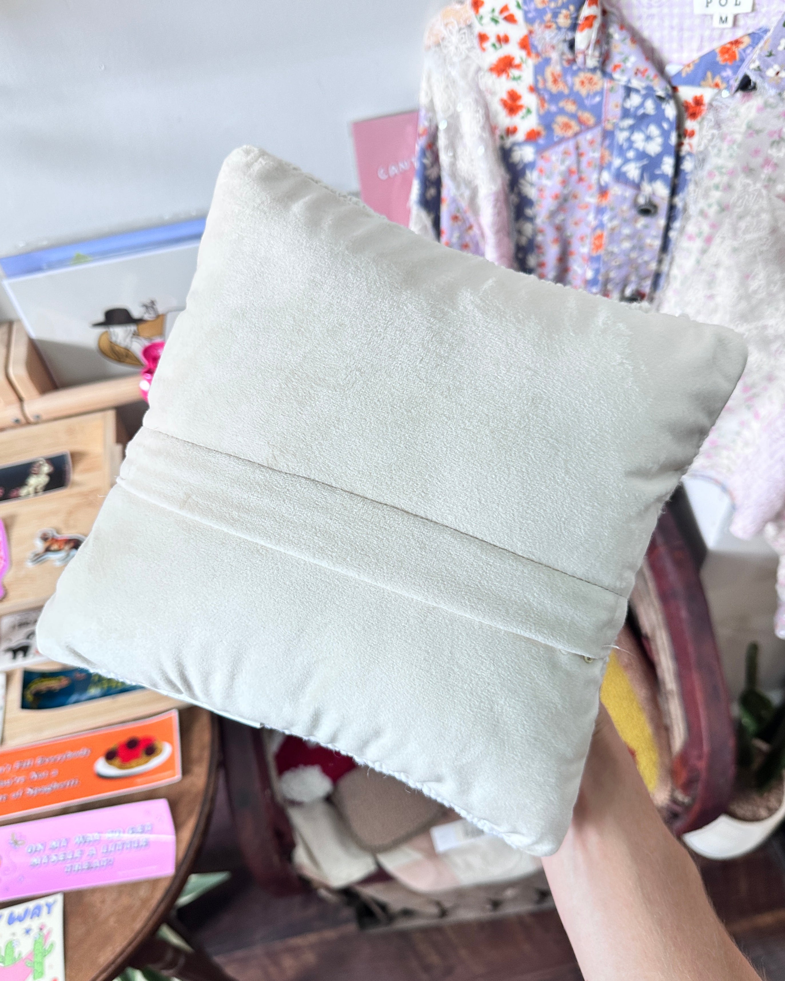 I Love Sleep Hook Pillow
