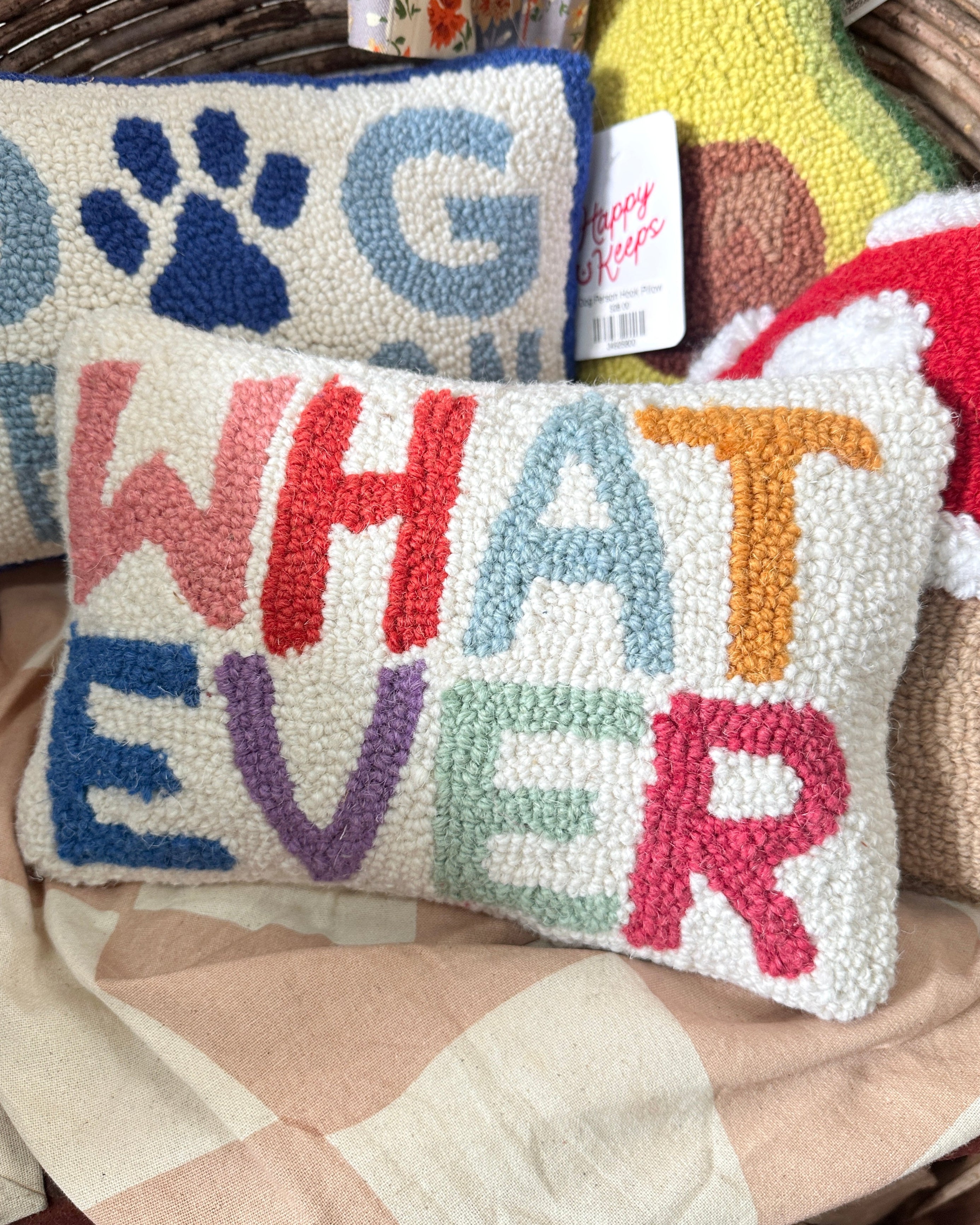 Whatever Hook Pillow