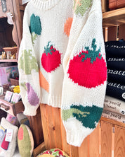 Veggie Chunky Knit Sweater