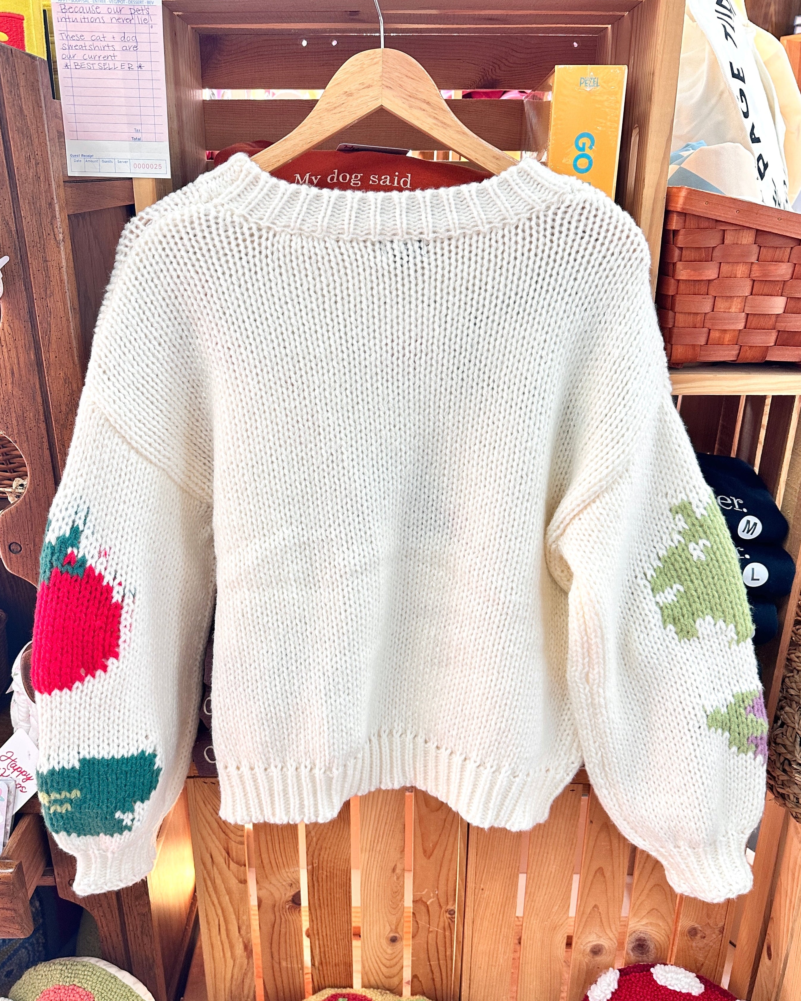 Veggie Chunky Knit Sweater