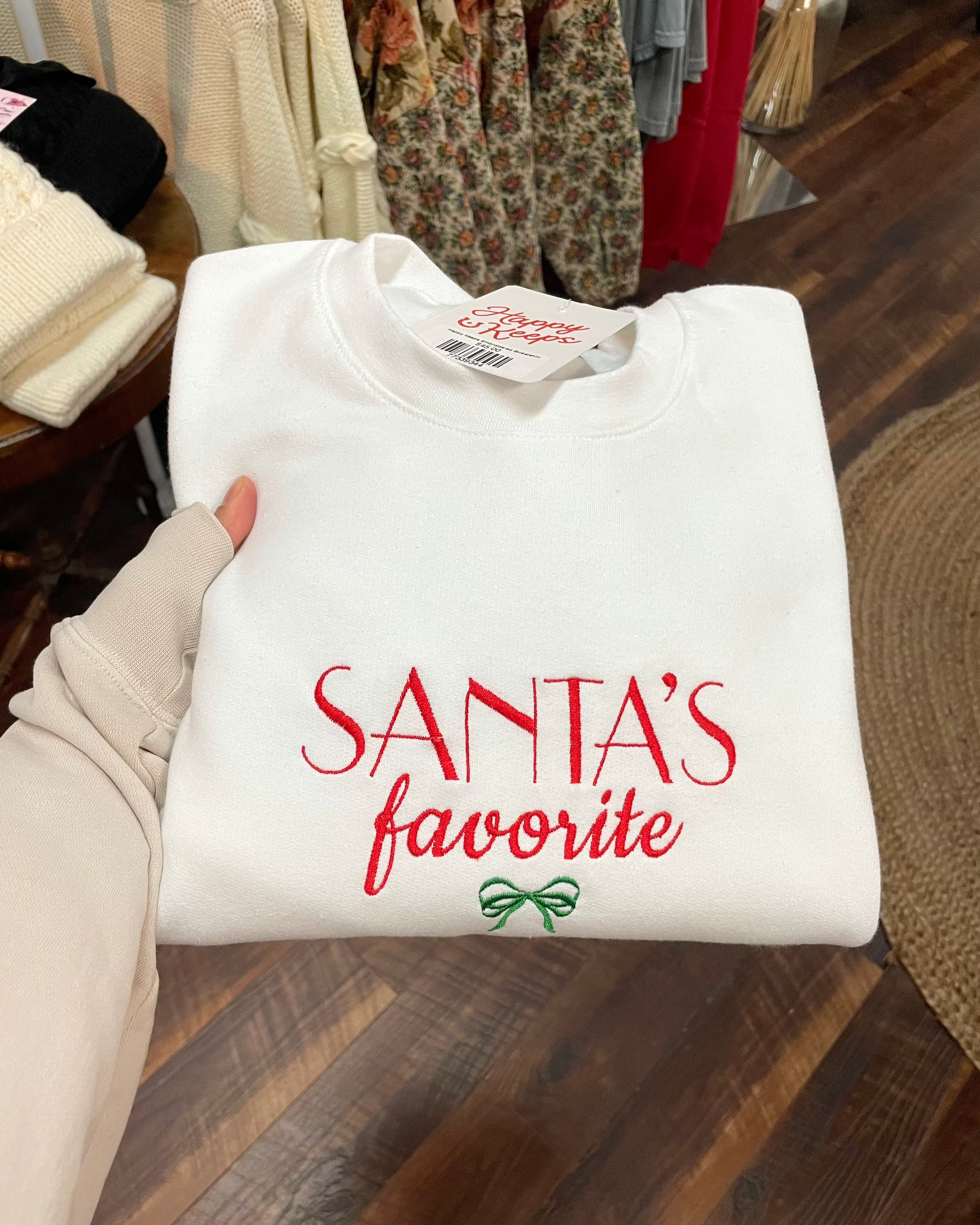 Santa's Favorite Sweatshirt