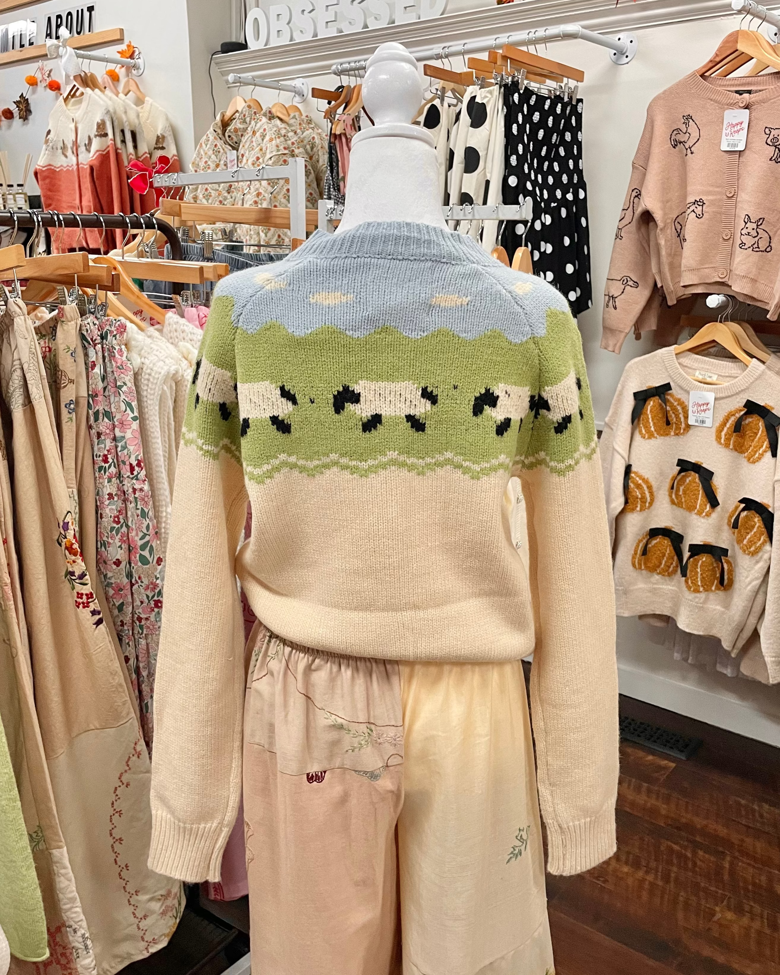 Sheep Knit Cardigan